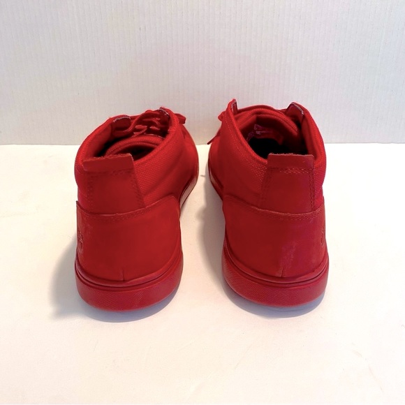 PRICE DROP Timberland Red Chukka Boots Sleek Design